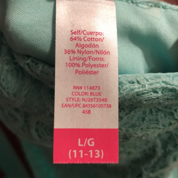 NWOT Mint Strapless/Open Back Lace/Crochet Maxi L - Picture 13 of 13